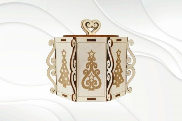 Download Christmas Gift Jewelry Box Laser Craft - Christmas Collection