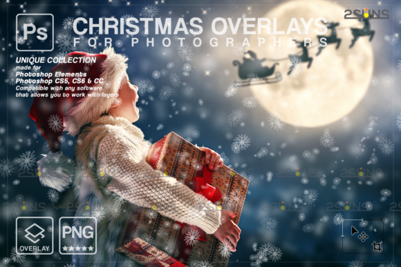 Download Christmas Overlay, Snow Overlay - Christmas Collection