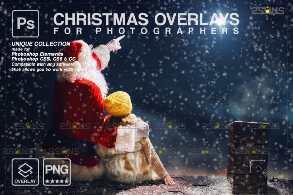 Download Christmas Overlay, Santa Overlay - Christmas Collection