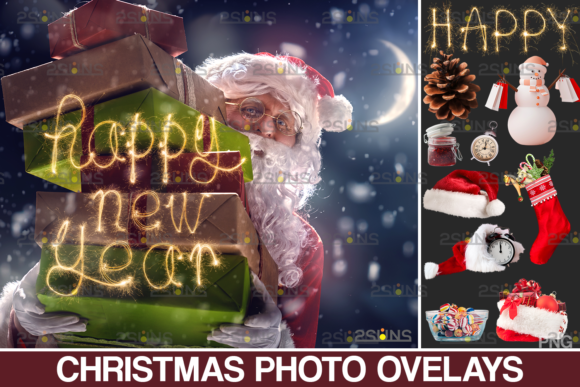 Download Christmas Overlay &amp; Sparkler Overlay - Christmas Collection