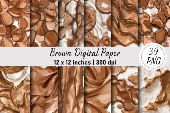 Download Brown Digital Paper - Brown digital paper Collection
