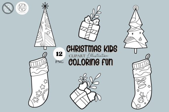 Download 🎄 Christmas Doodle Coloring Fun 🧦 - Christmas Collection