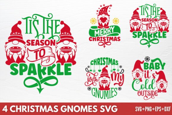 Download Christmas Gnomes SVG - Christmas Collection