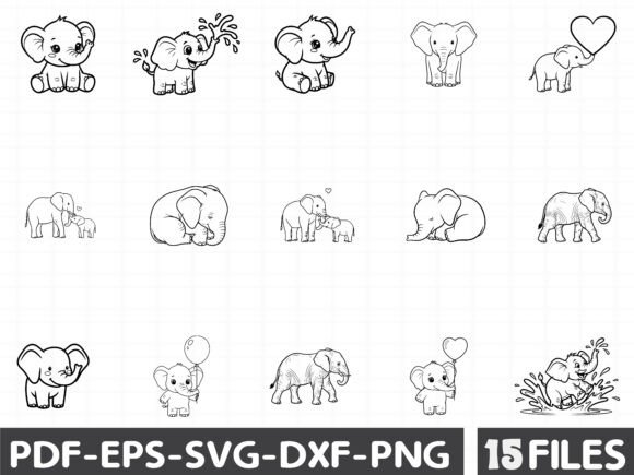 Download Baby Elephant Svg - Premium Resources