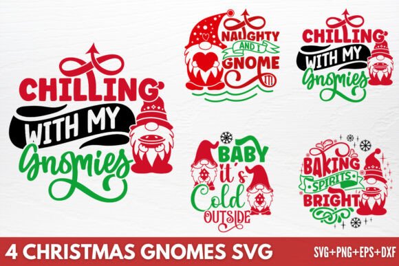 Download Christmas Gnomes SVG - Christmas Collection