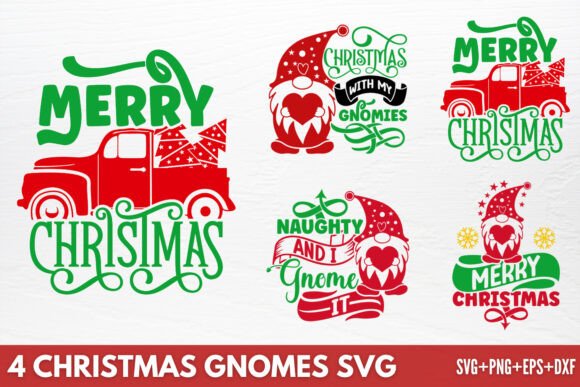Download Christmas Gnomes SVG - Christmas Collection