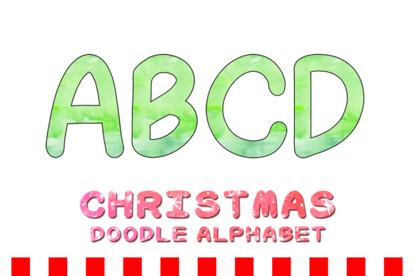 Download Christmas Doodle Alphabet Letter 149 - Christmas Collection