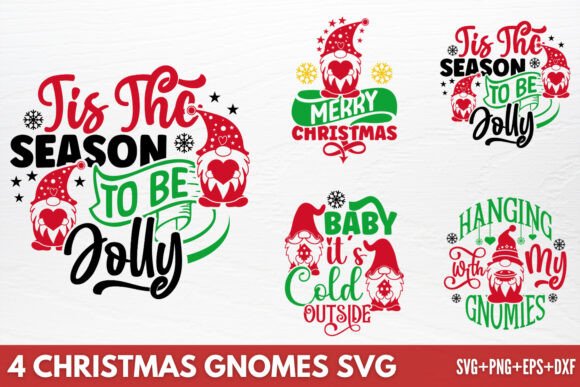 Download Christmas Gnomes SVG - Christmas Collection