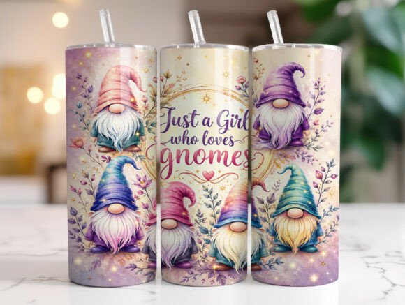 Download Pastel Gnome Tumbler Wrap Sublimation - Tumbler wrap sublimation Collection
