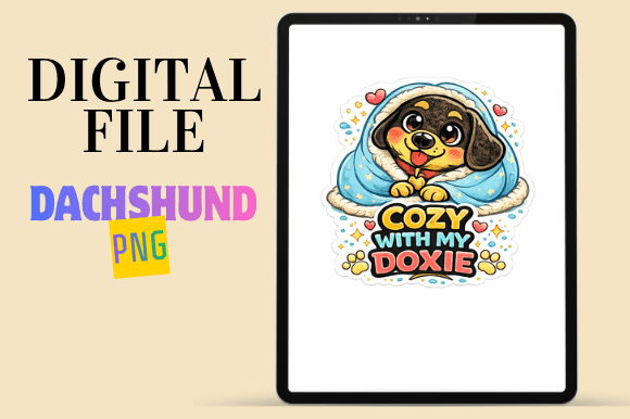 Download Cute Dachshund Illustration - Dachshund illustration Collection