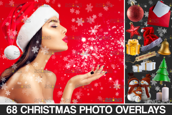 Download Snow Overlay &amp; Christmas Overlay - Christmas Collection