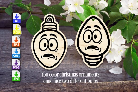 Download Christmas Lights Ornament V12 - Christmas Collection