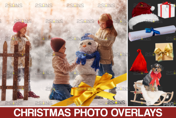 Download Christmas Overlay &amp; Snow Overlay, Photos - Christmas Collection